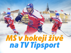 Sledujte MS v hokeji 2018 živě na TV Tipsport